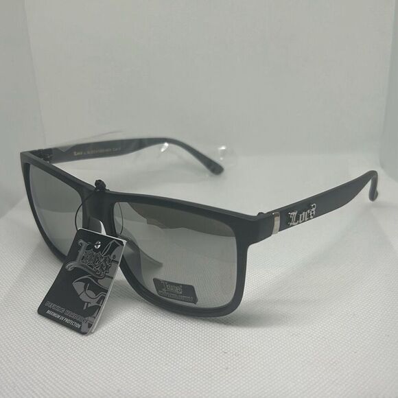 Locs Mens Hardcore Mirrored Sunglasses - Picture 1 of 3